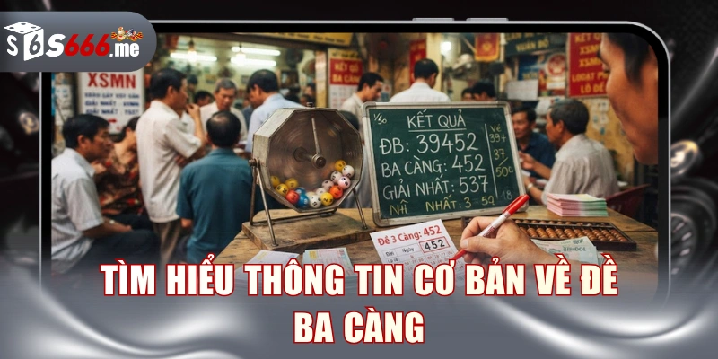 Tìm hiểu cơ bản về đề ba càng